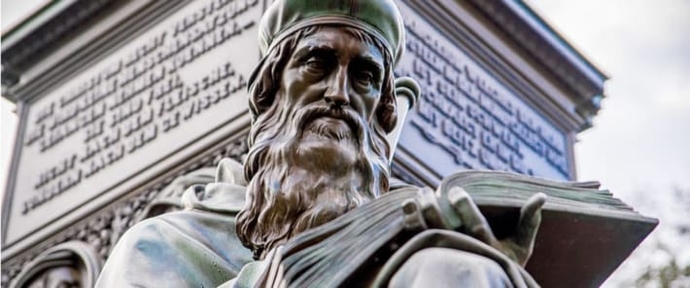 Estátua de John Wycliffe